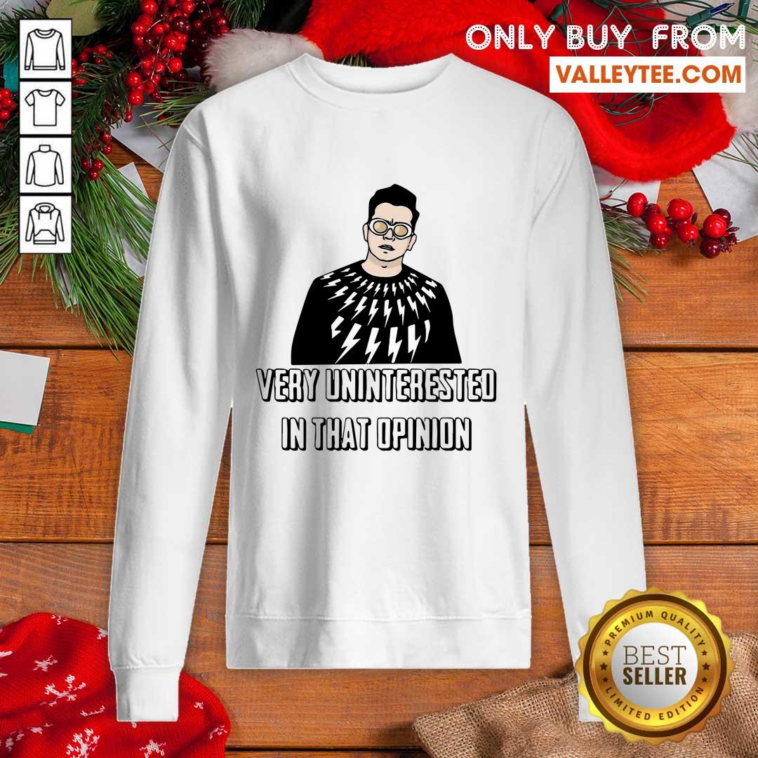 Hot Schitt's Creek David Rose Very Uninterested In That Opinion Shirt - Image 2