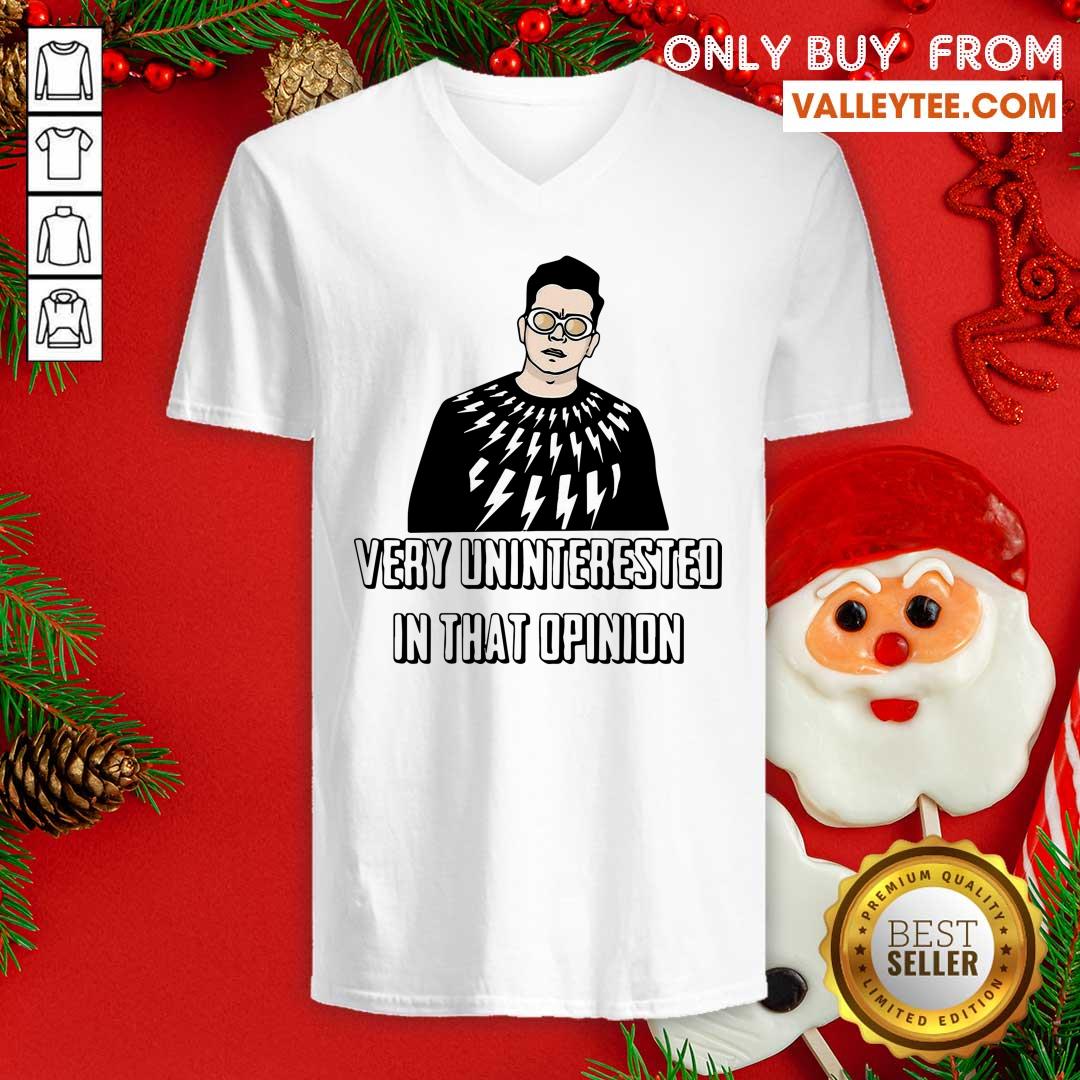 Hot Schitt's Creek David Rose Very Uninterested In That Opinion Shirt - Image 4