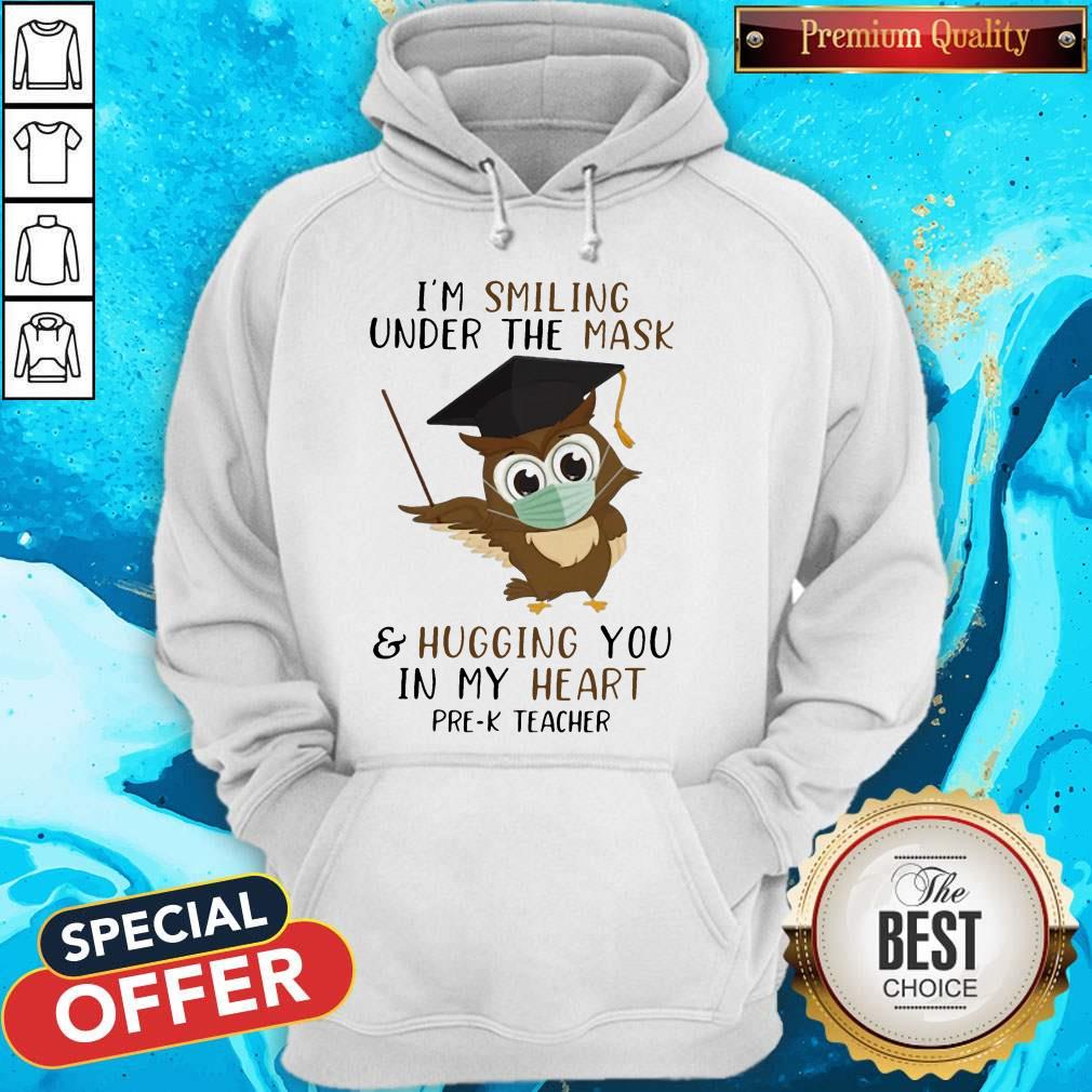 I’m Smiling Under The Mask And Hugging You In My Heart Pre-k Teacher Shirt - Image 5