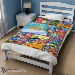 Alternative view of Cartoon Team Umizoomi Cute Blanket Fleece Customized Premium Blanket