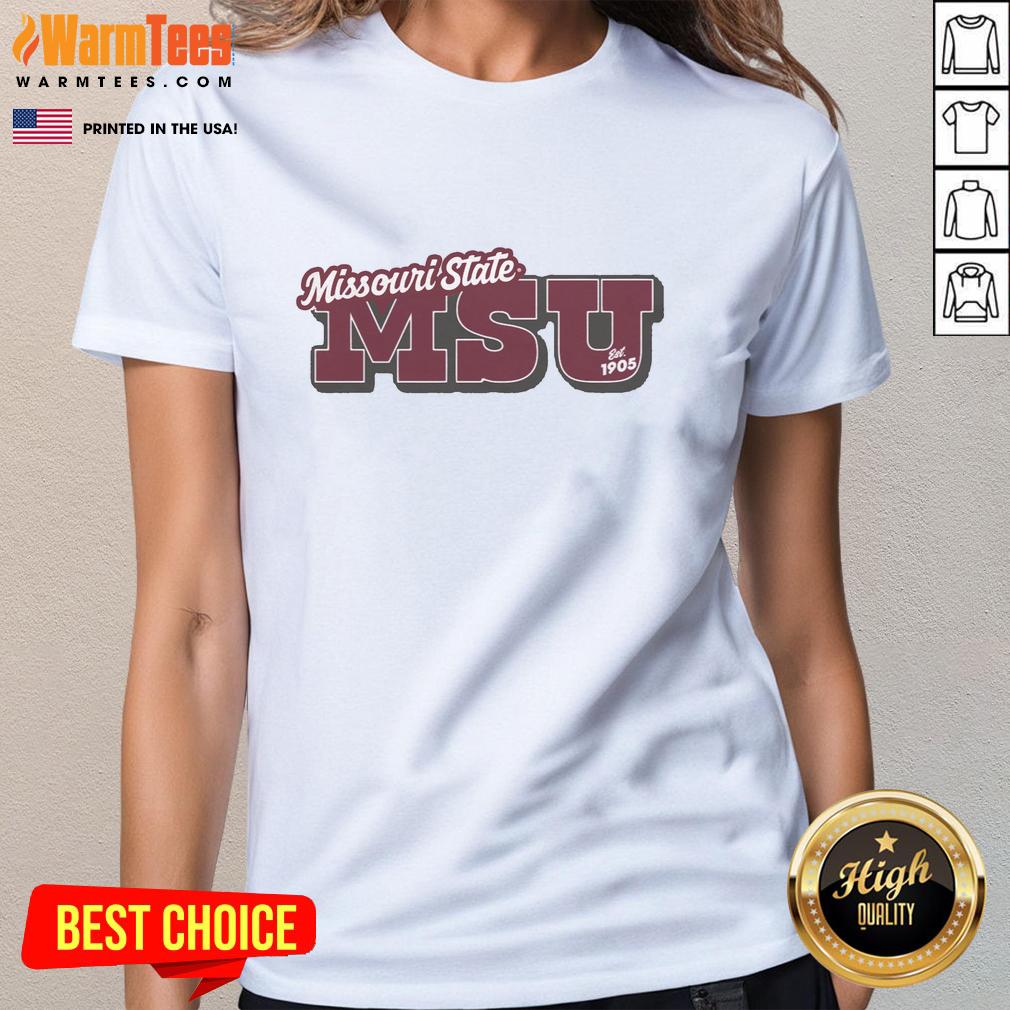 Good Missouri State Est 1905 Maroon T-Shirt - Image 3
