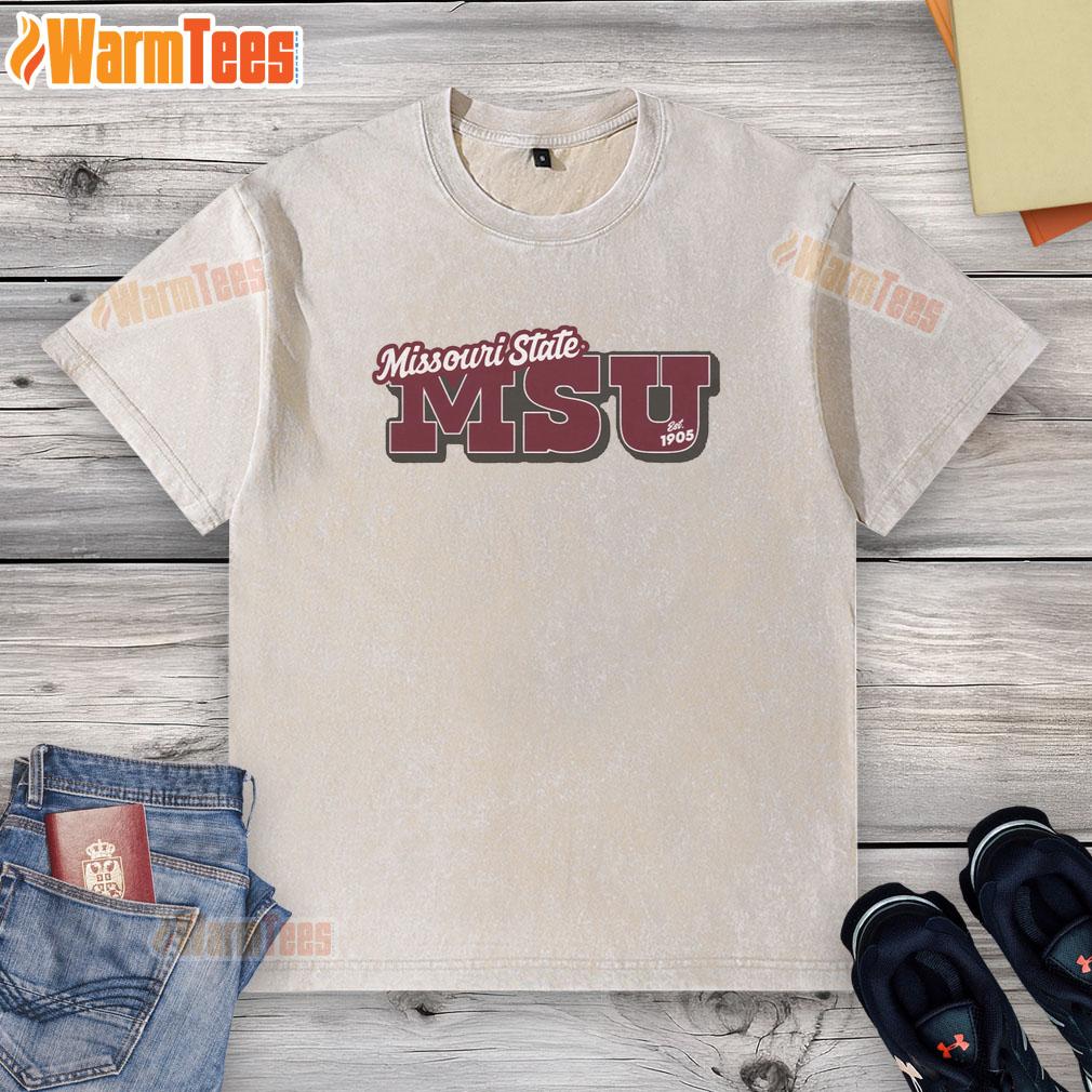 Good Missouri State Est 1905 Maroon T-Shirt - Image 6