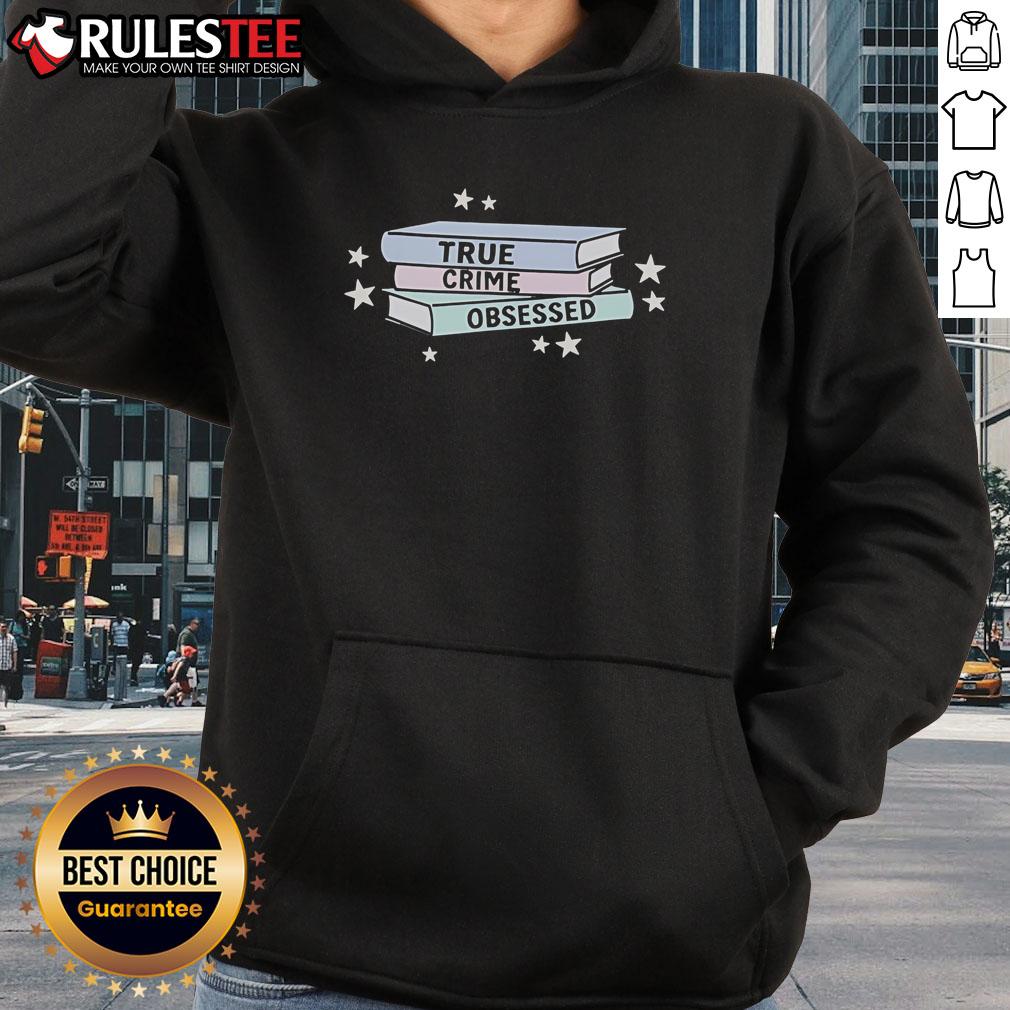 Cute True Crime Obsessed Books Club T-Shirt - Image 2