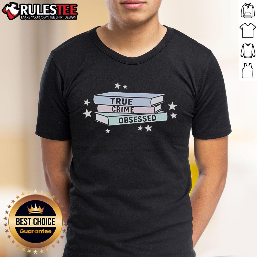 Cute True Crime Obsessed Books Club T-Shirt