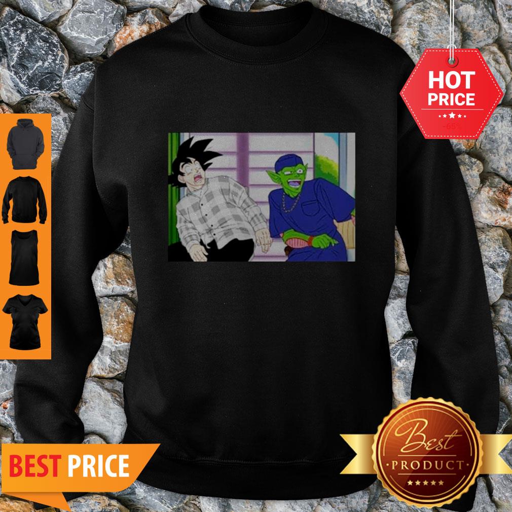 Cute Son Goku And Piccolo Damn Meme Shirt - Image 3