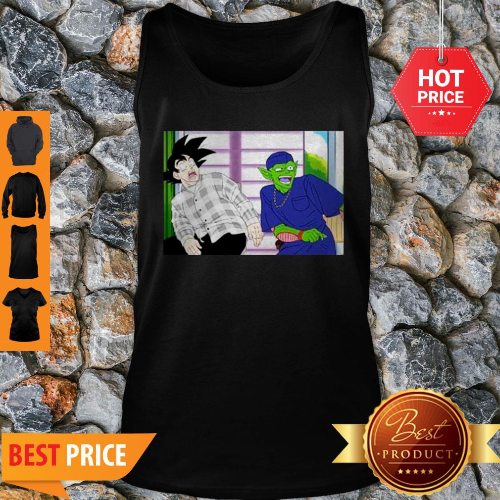 Cute Son Goku And Piccolo Damn Meme Shirt - Image 4