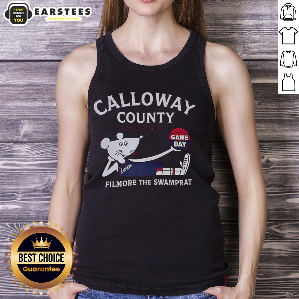 Good Calloway County Basketball Fillmore The Swamprat T-Shirt - Image 4