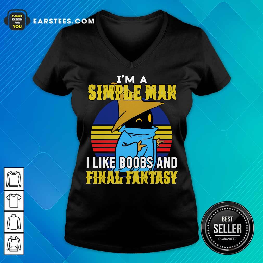 Hot Black Mage I’m A Simple Man Shirt - Image 5
