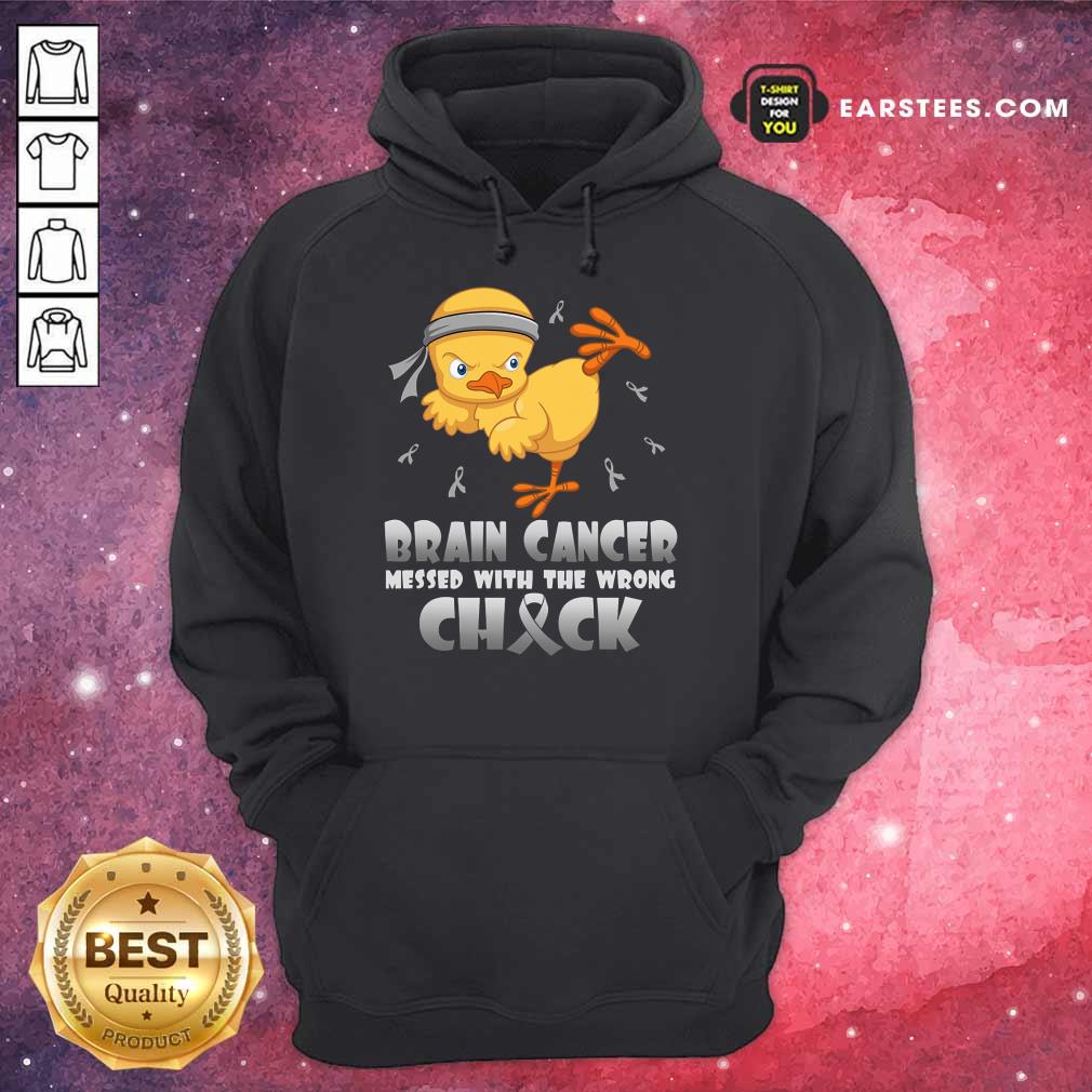 Hot Brain Cancer Messed With The Wrong Check Shirt - Image 4