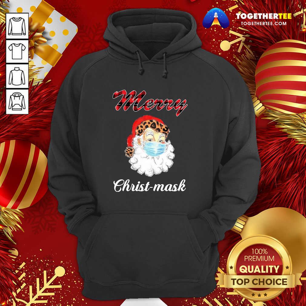 Good Santa Claus Face Mask Merry Christmas 2020 Shirt - Image 5