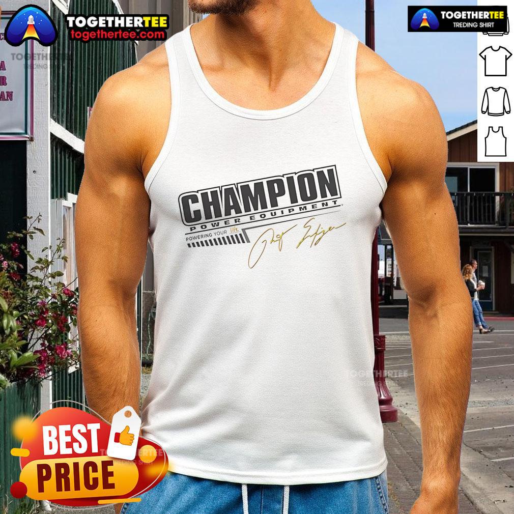 Official Champion Power Equipment Signature T-Shirt - Image 4