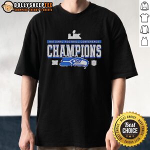 Good Seattle Seahawks At National Football Conference Champions Super Bowl LX T-Shirt