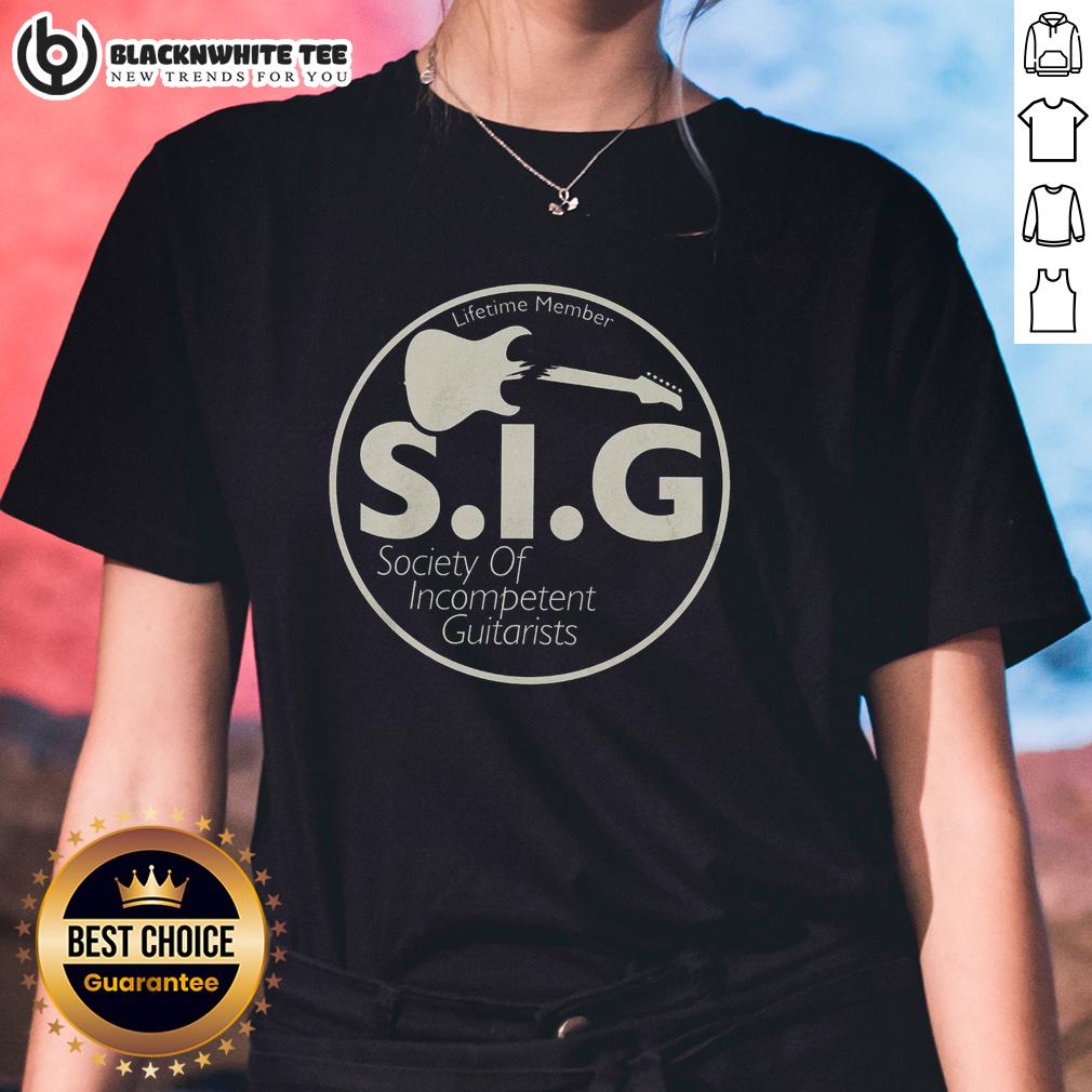 Nice Society Of Incompetent Guitarists T-Shirt - Image 3