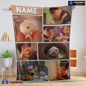 Official Disney Bao Pixar Short Film Blanket Fleece Customized Blanket