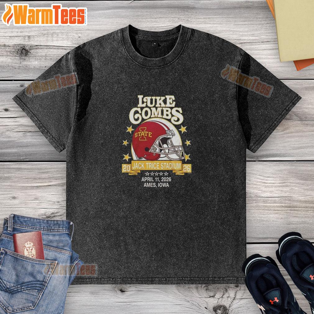 Nice Luke Combs X Iowa State Cyclones 2026 T-Shirt - Image 6