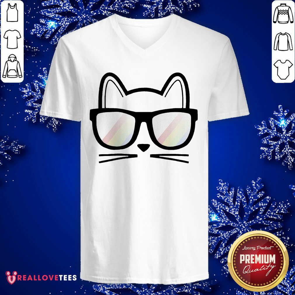 Great Cat Cute Lover Mom Dad Animal Handmade Shirt - Image 5