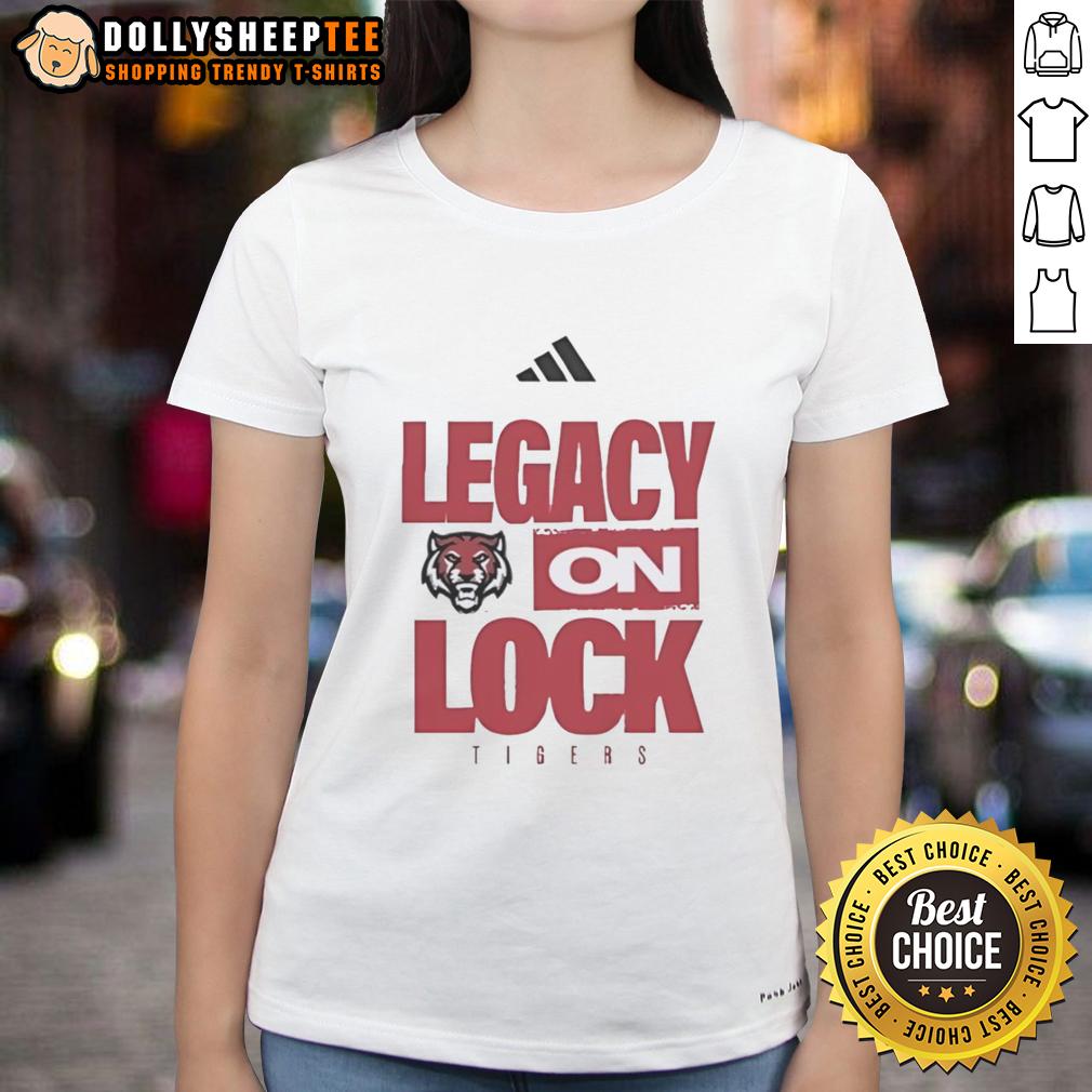 Premium Adm Tigers Legacy On Lock Buzzer Beater T-Shirt - Image 4
