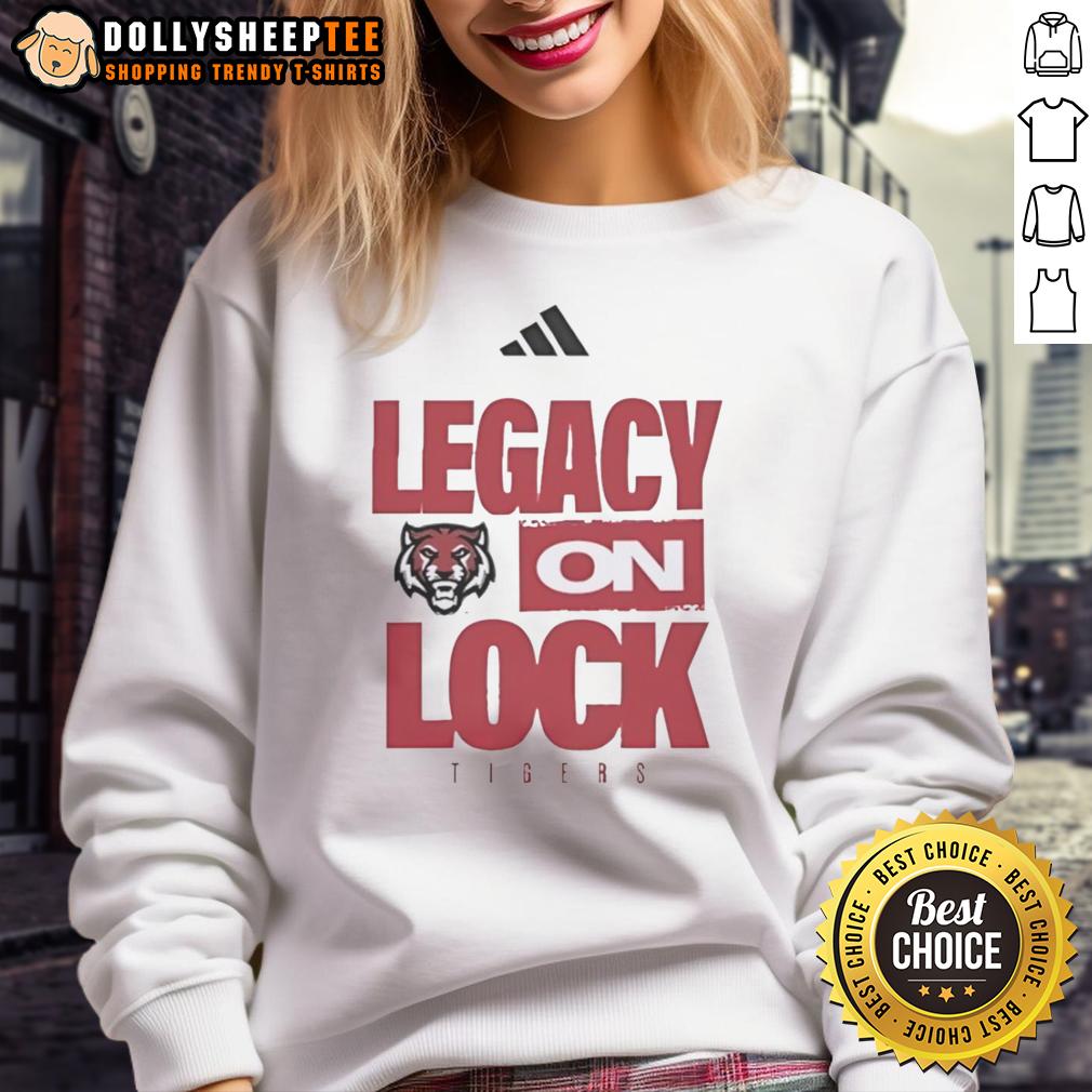 Premium Adm Tigers Legacy On Lock Buzzer Beater T-Shirt - Image 2