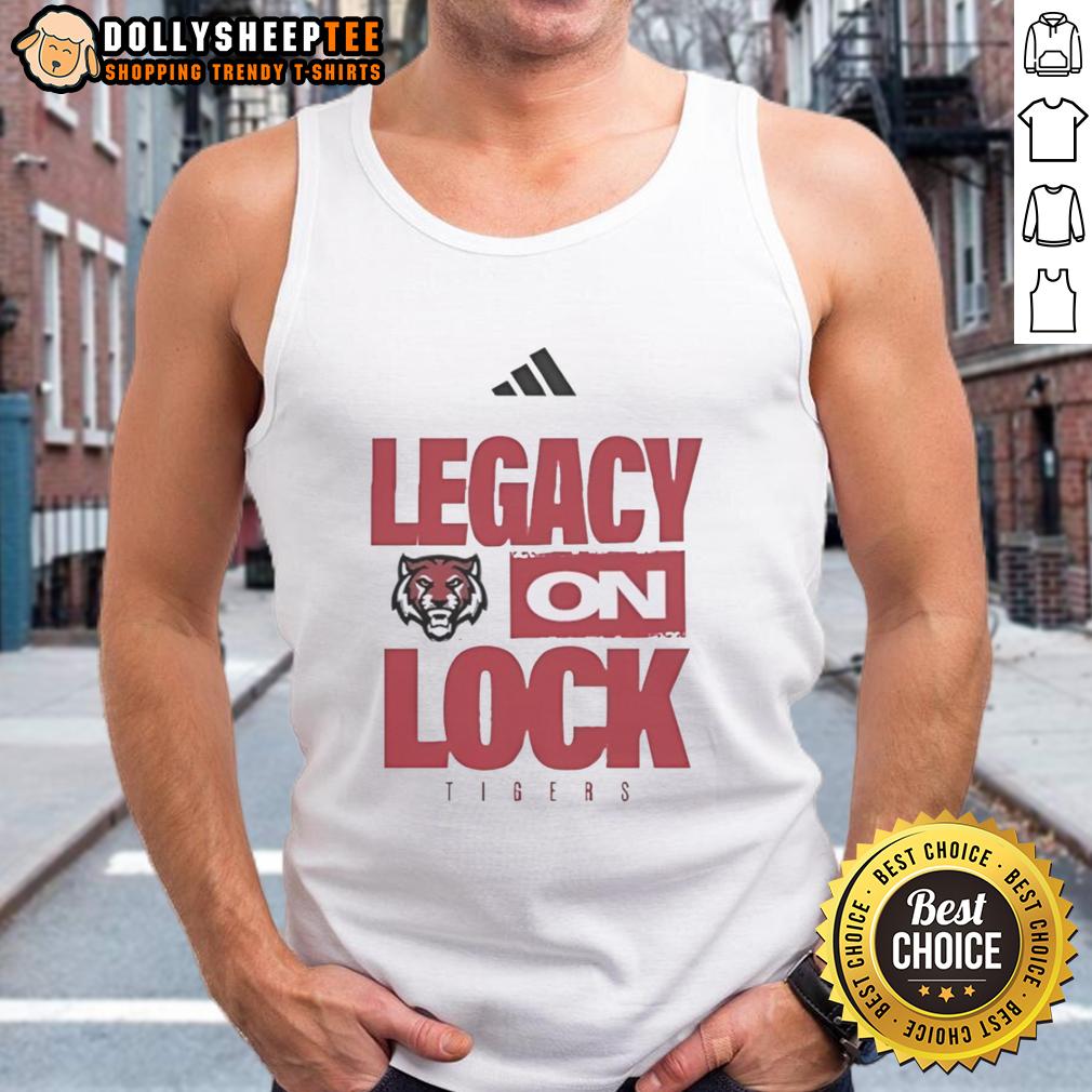 Premium Adm Tigers Legacy On Lock Buzzer Beater T-Shirt - Image 3