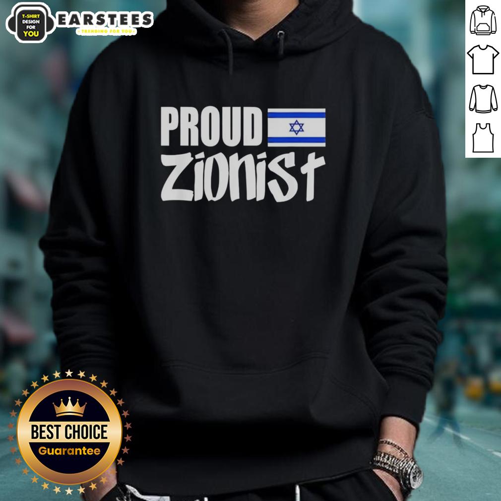 Premium Proud Zionist Israel Flag T-Shirt - Image 2