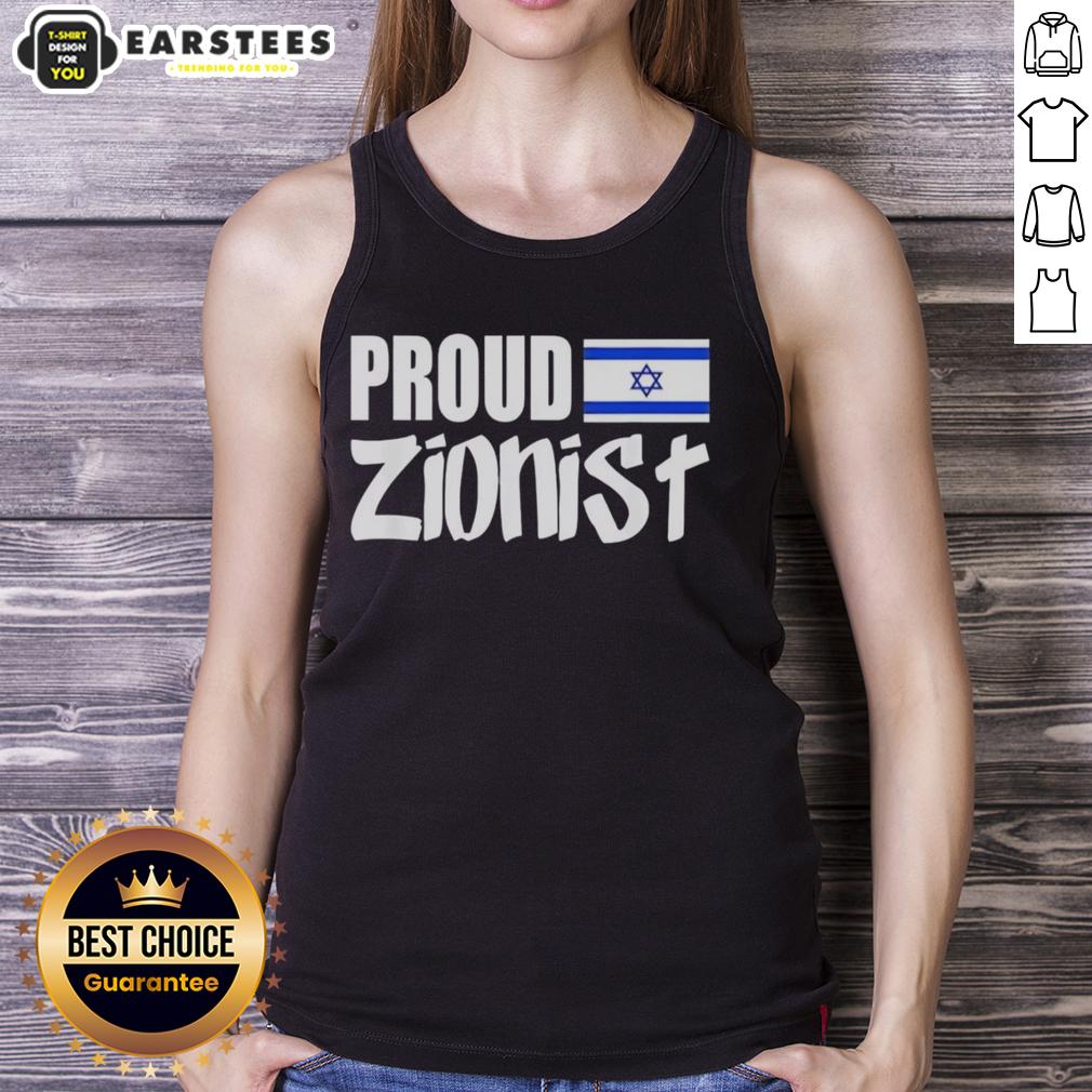 Premium Proud Zionist Israel Flag T-Shirt - Image 4