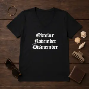 Alternative view of Pretty Oktober November Dismember Gothic Dark Shirt