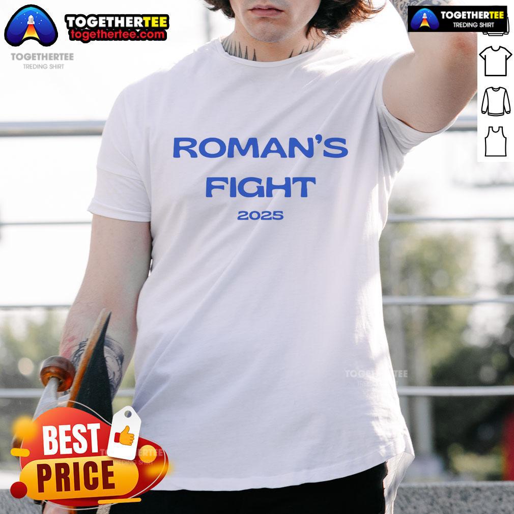Premium Roman's Fight 2025 T-Shirt