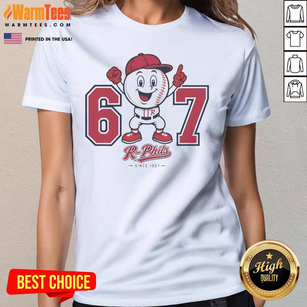 Hot Reading Phillies 67 Since 1967 R Phils Baseball Shirt - Image 2