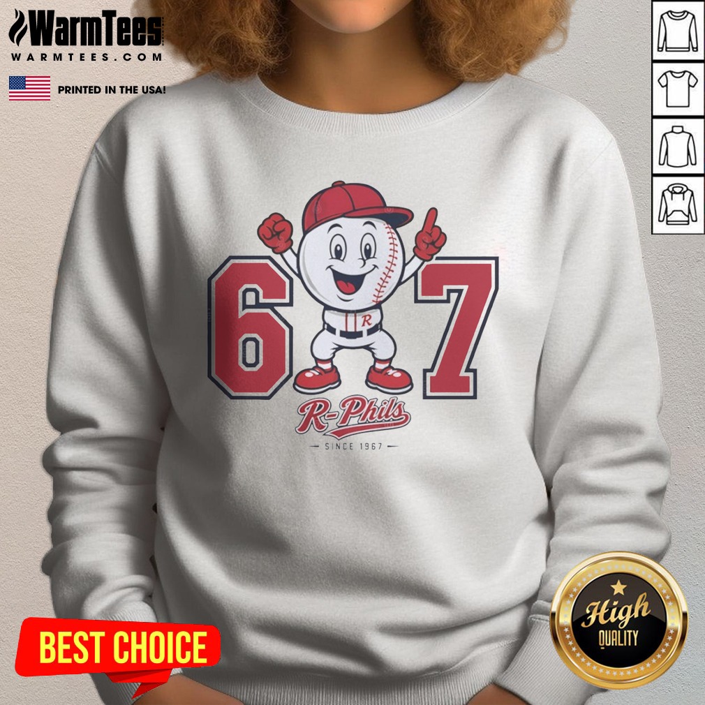 Hot Reading Phillies 67 Since 1967 R Phils Baseball Shirt - Image 4