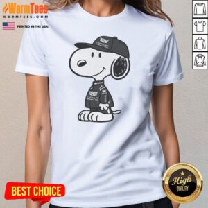 Alternative view of Nice Snoopy Gadillac Formula 1 Team Shirt