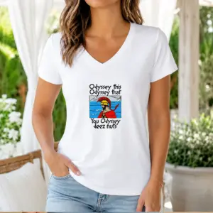 Alternative view of Premium Odyssey This, Odyssey That. You Odyssey Deez Nuts Shirt