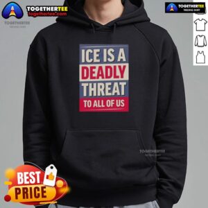 Alternative view of Hot Ice Is A Deadly Threat To All Of Us T-Shirt