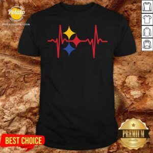 Awesome Pittsburgh Steelers Heartbeat Shirt