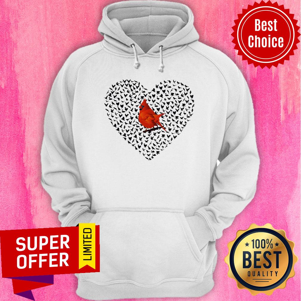 Awesome Heart Bird Shirt - Image 2