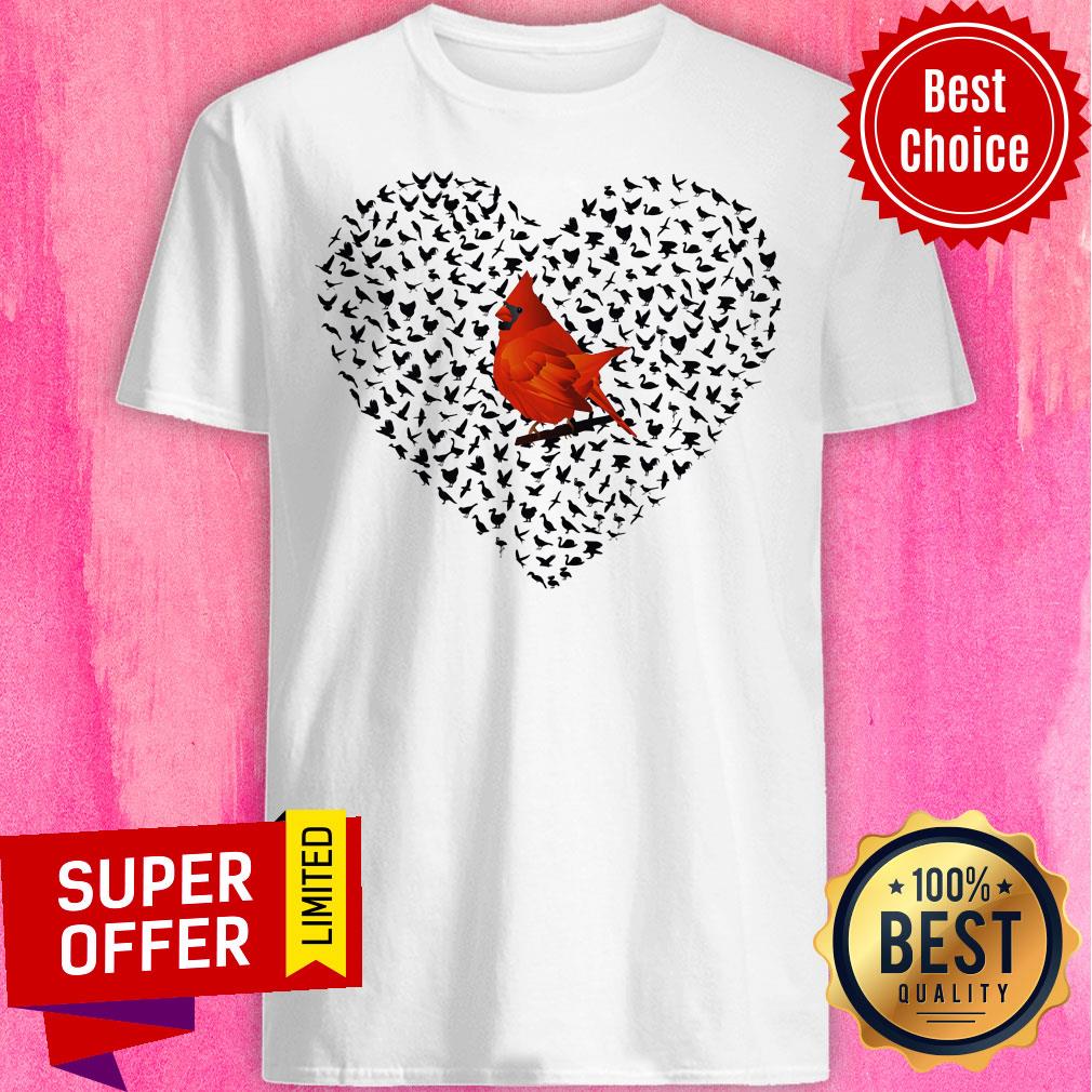 Awesome Heart Bird Shirt
