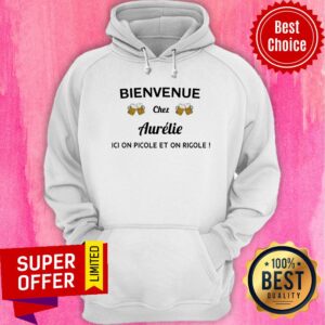 Alternative view of Beer Bienvenue Chez Aurelie Ici On Picole Et On Rigole Shirt