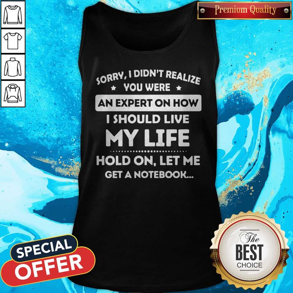Nice Hold On, Let Me Get A Notebook Shirt - Image 5