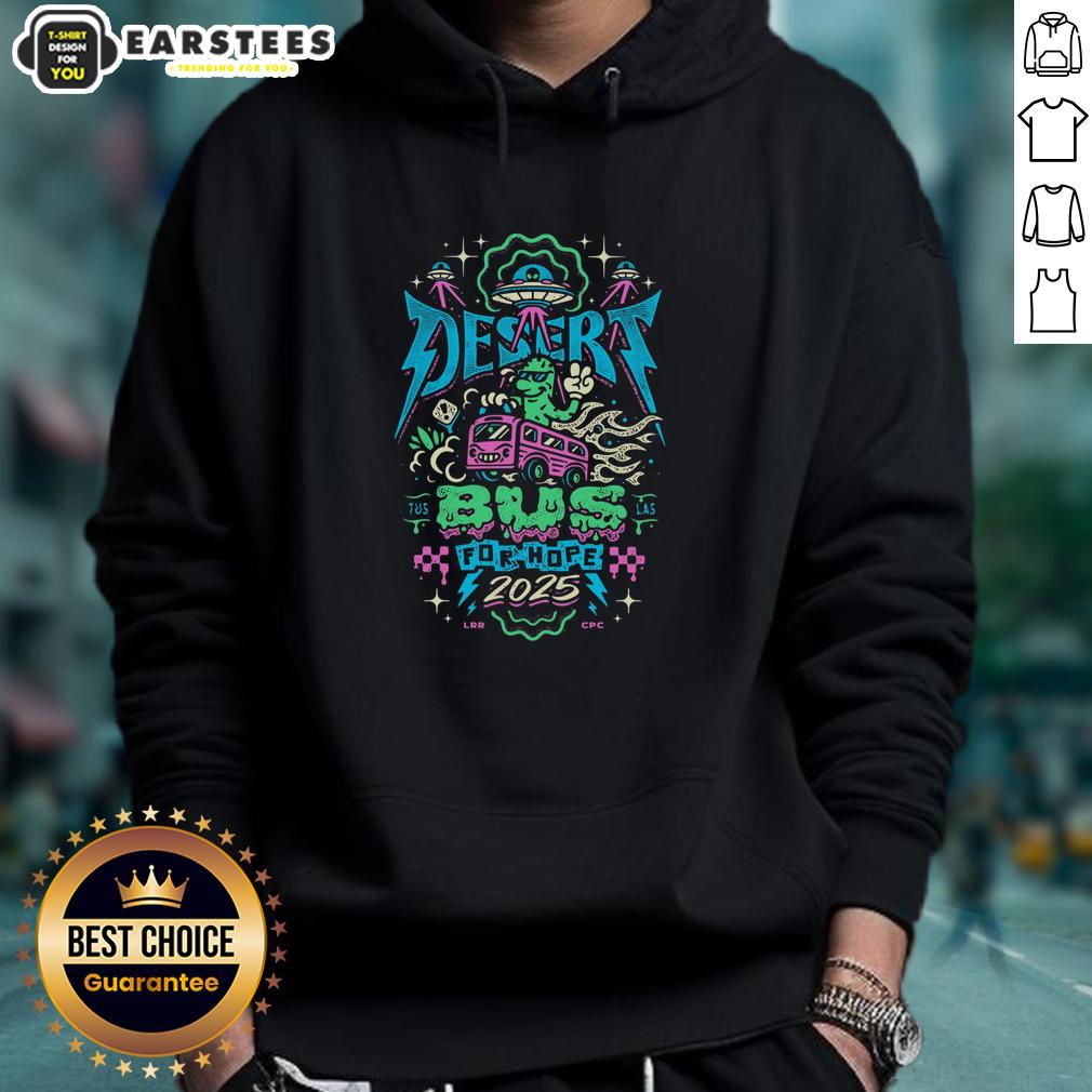 Nice Desert Bus For Hope 2025 T-Shirt - Image 2