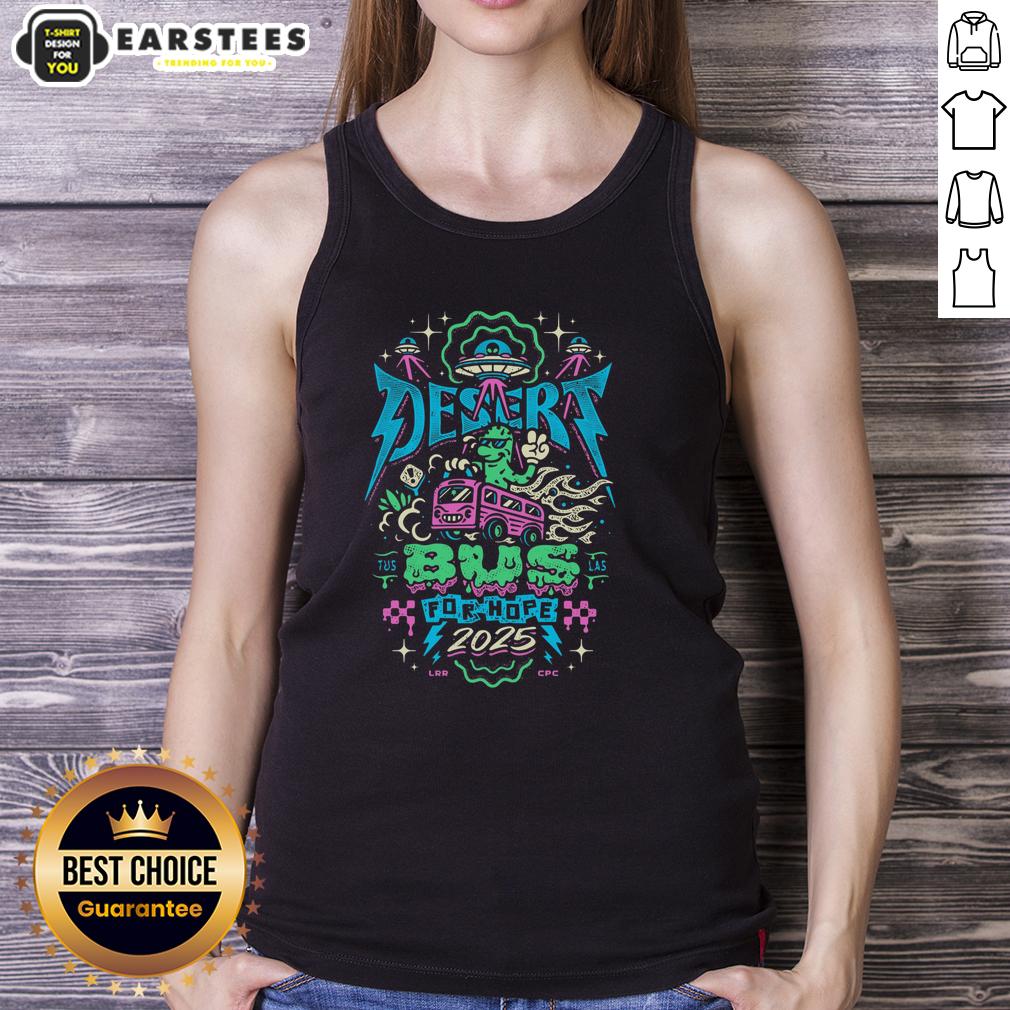 Nice Desert Bus For Hope 2025 T-Shirt - Image 4