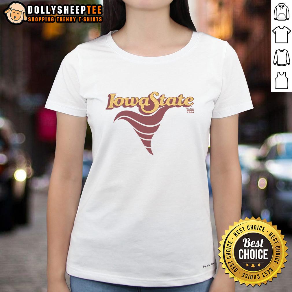 Nice Iowa State Cyclone Logo Vintage T-Shirt - Image 3