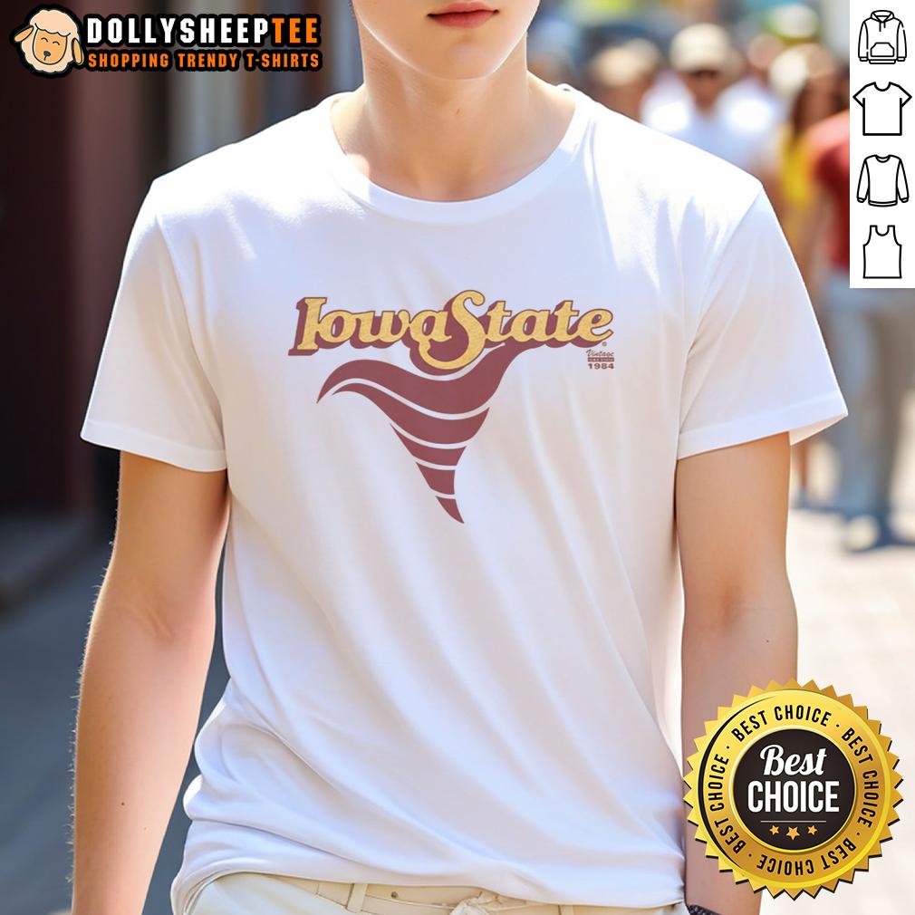Nice Iowa State Cyclone Logo Vintage T-Shirt