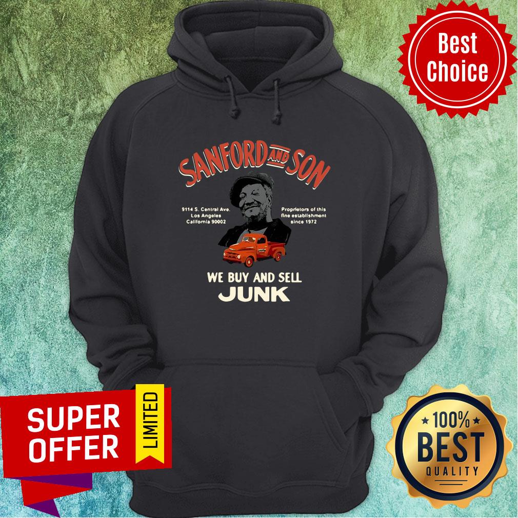 Official Sanford and Son South Central California We Buy And Sell Junk Shirt - Image 2