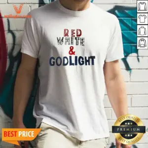 Premium Red White And Godlight Patriotic Shirt