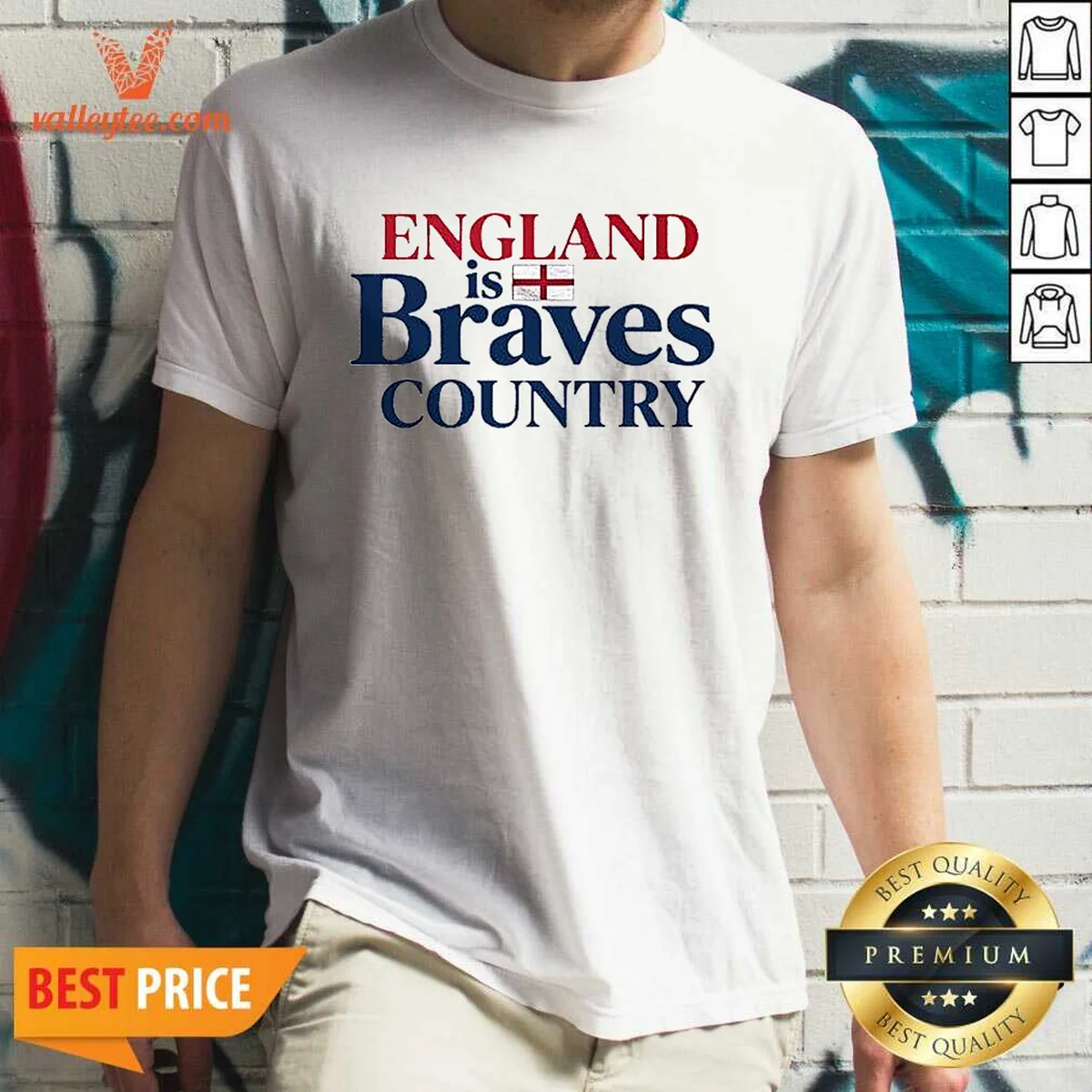 Pretty England Is Braves Country Shirt