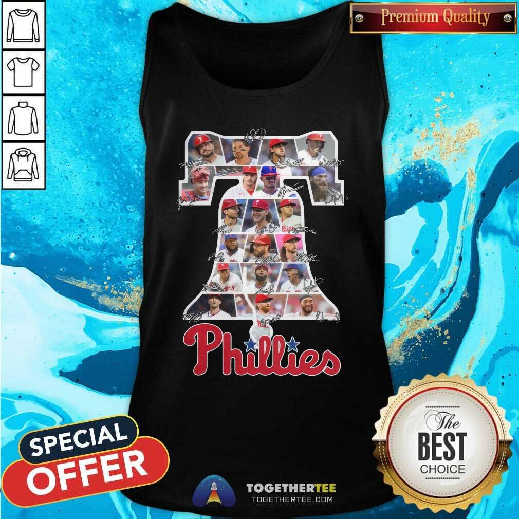 Premium Philadelphia Phillies The Big Logo With The Best 2024 Players T-Shirt - Image 4
