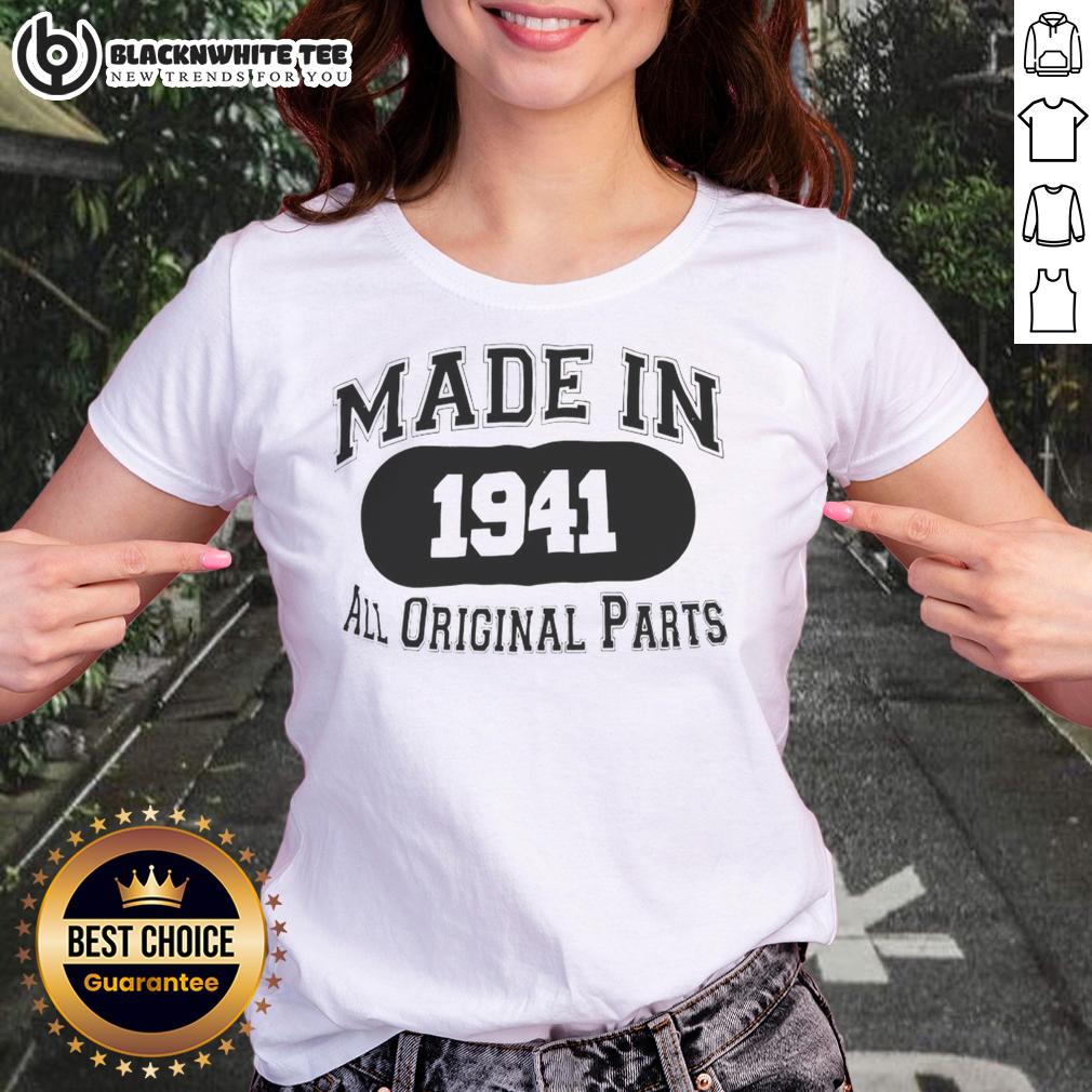 Top Made In 1941 All Original Parts T-Shirt - Image 3
