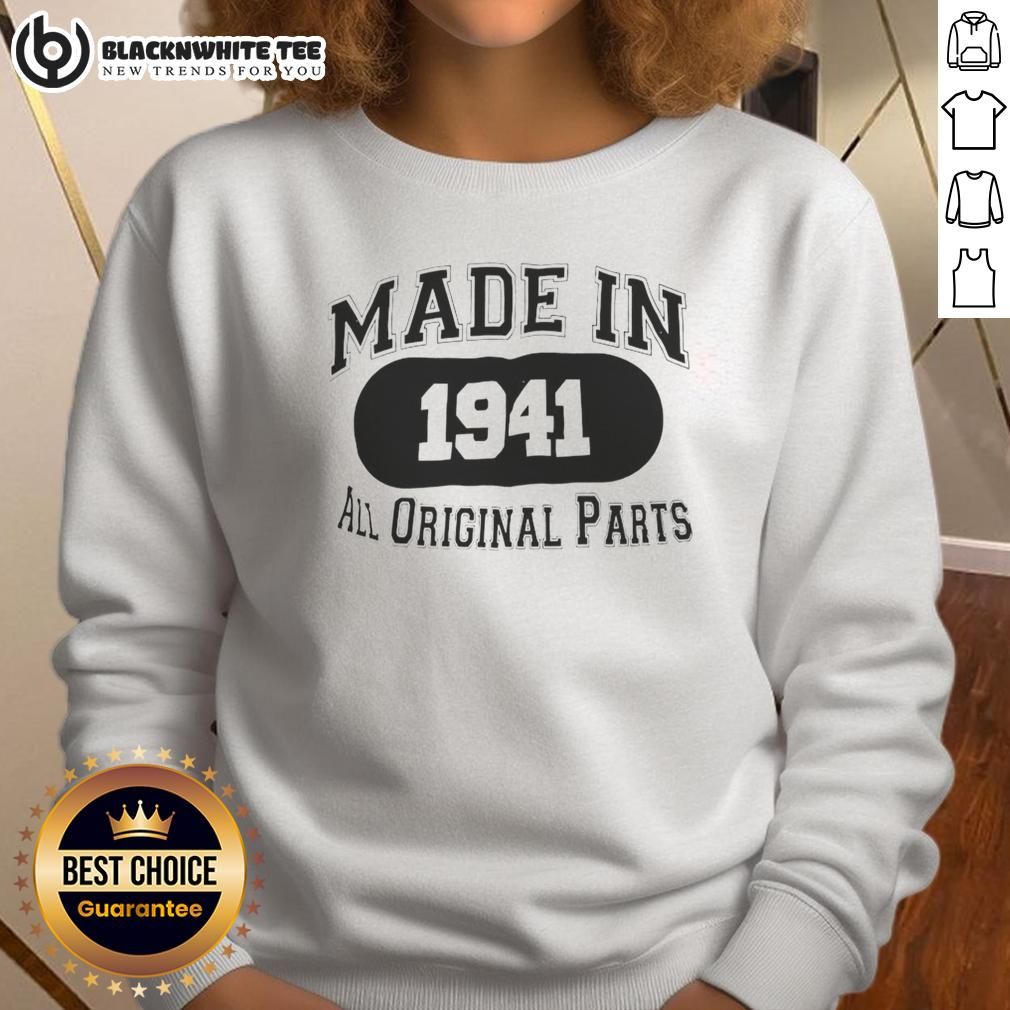 Top Made In 1941 All Original Parts T-Shirt - Image 5
