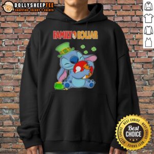 Alternative view of Top Stitch With St Patricks Hug Family Dollar Logo T-Shirt