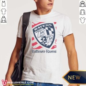 Premium Baltimore Ravens American Heritage Wordmark Shirt