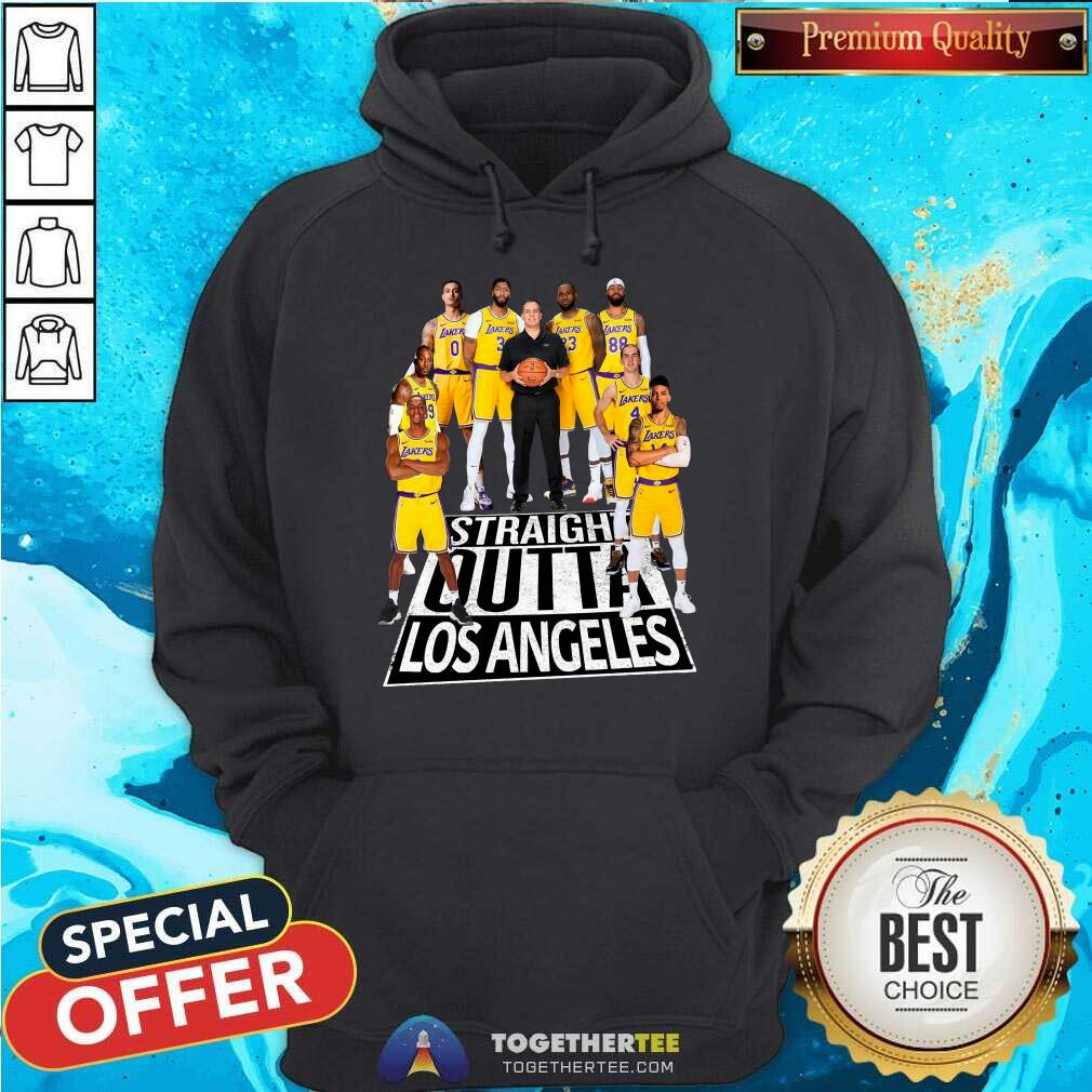 Premium Straight Out Los Angeles Lakers Shirt - Image 5